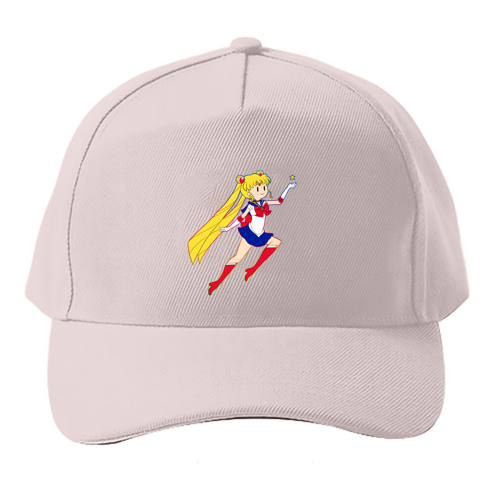 （画像用） 美少女戦士セーラームーン 月野 うさぎ つきの うさぎ Sailor Moon Tsukino Usagi ベースボールキャップ 綿100％ 男女兼用 帽子 スポーツ